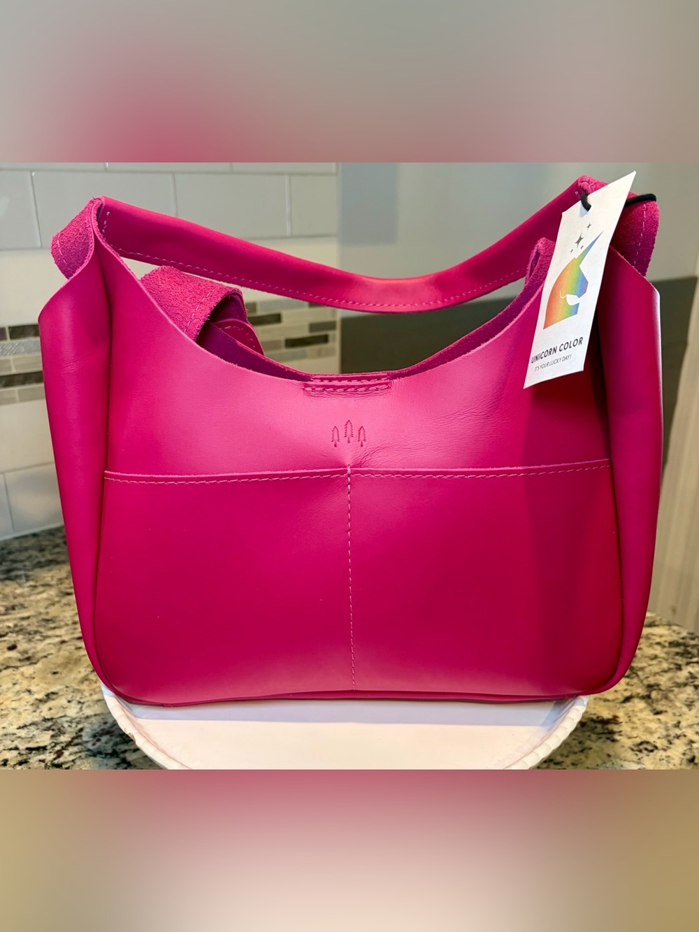 🦄💗 PORTLAND LEATHER HOT PINK UNICORN MADISON 💗🦄
